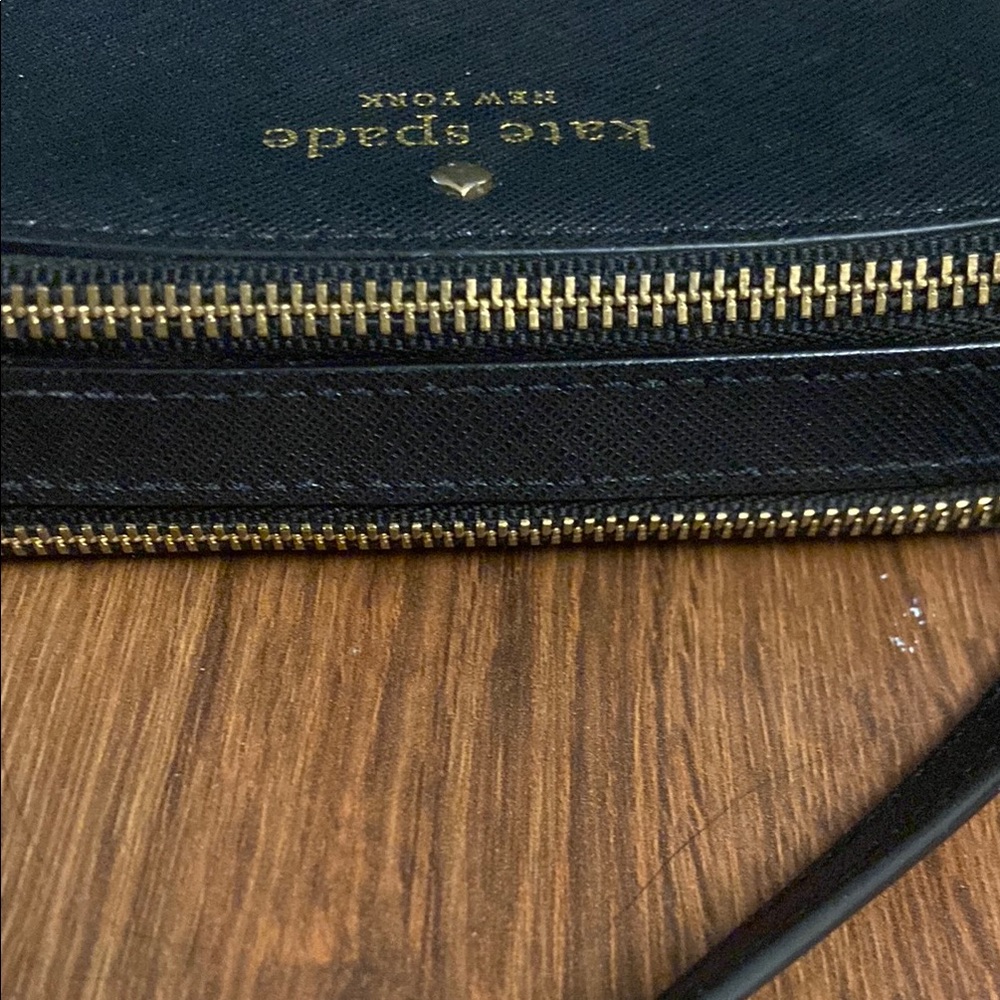 Kate Spade Double Zip Mini Crossbody Black - Picture 5 of 10
